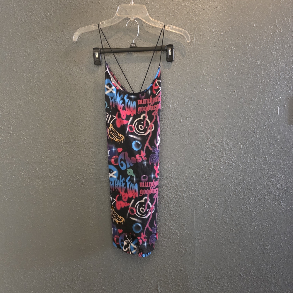 NWOT colorful Graphic Jumper